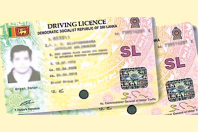 Motor Traffic Department to update 2 mn driving licences