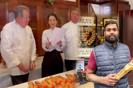 Sri Lankan baker wins Paris’s ‘Best Baguette’ award