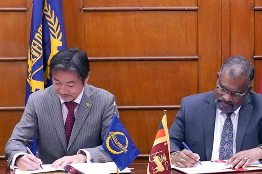 Sri Lanka signs agreement with ADB for USD 300 million loan